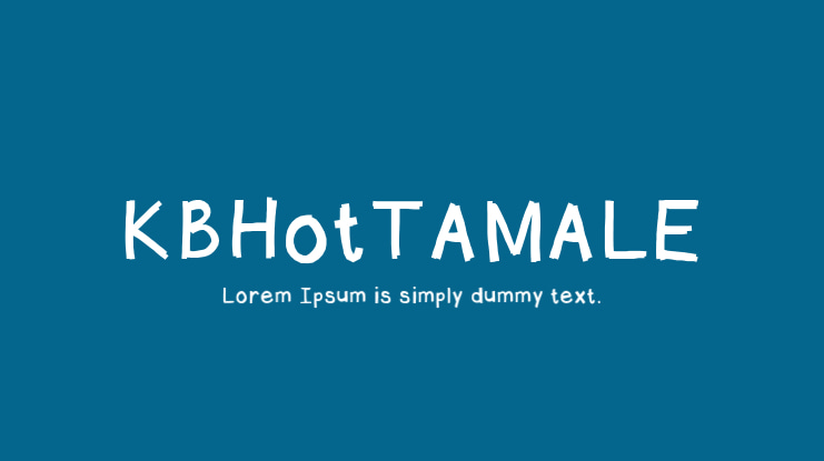 KBHotTAMALE Font