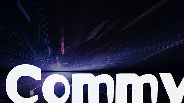 Commy Font