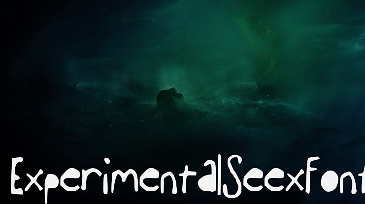 ExperimentalSeexFont Font