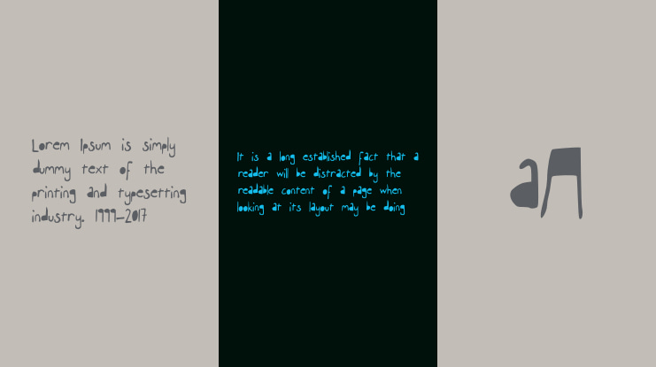 ExperimentalSeexFont Font