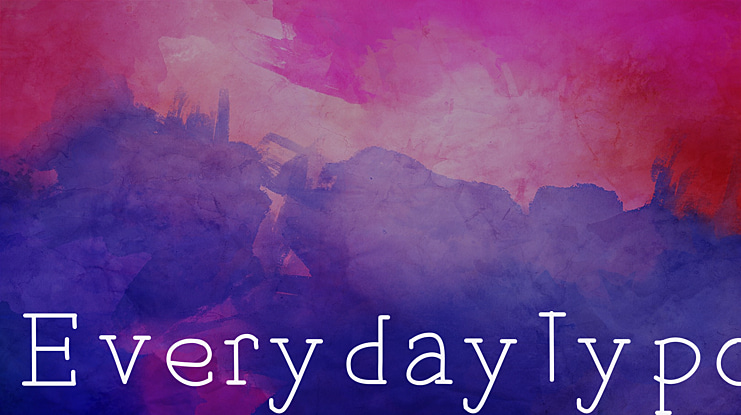 EverydayTypo Font