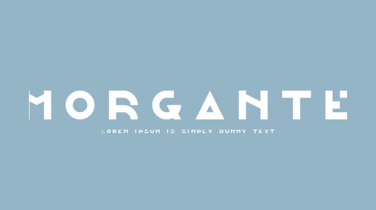 Morgante Font
