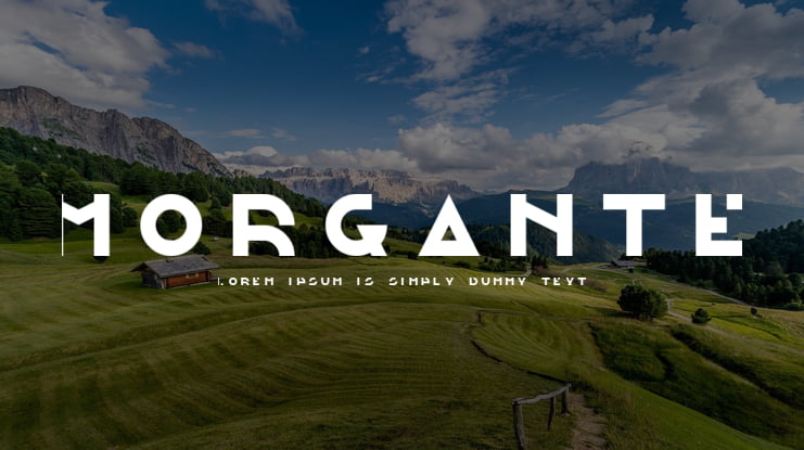 Morgante Font