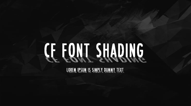 CF Font Shading
