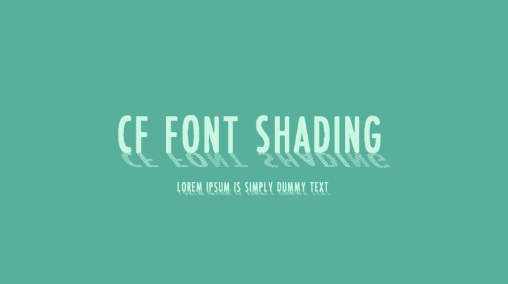 CF Font Shading