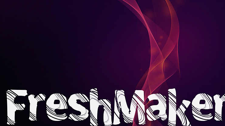 FreshMaker Font
