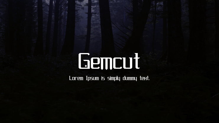 Gemcut Font Family
