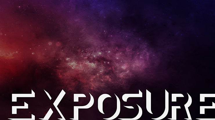 EXPOSURE Font