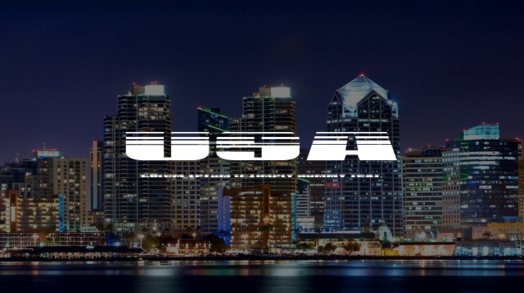USA Font Family