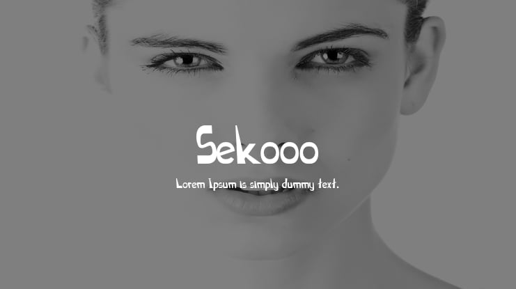Sekooo Font