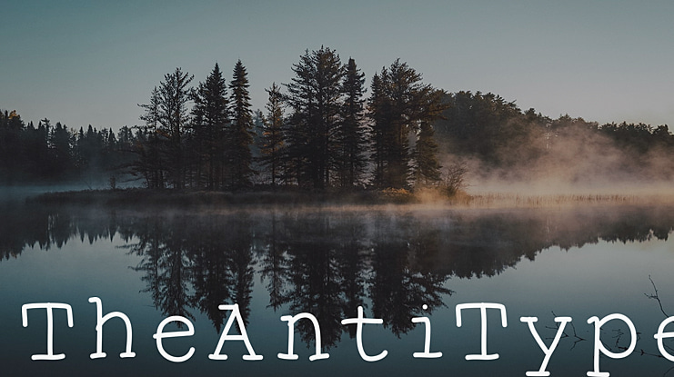 TheAntiType Font