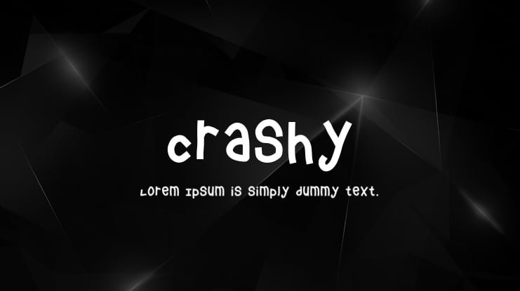 Crashy Font