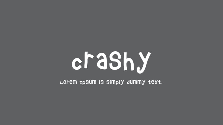 Crashy Font