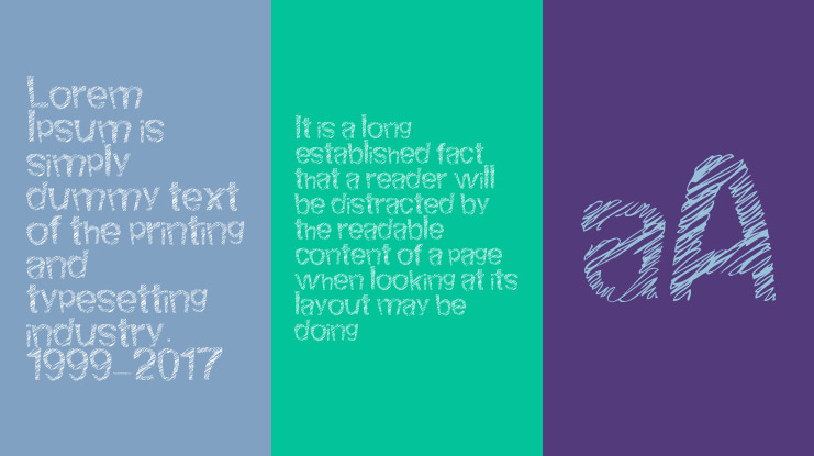 Woodcutter Fine Scketch Font