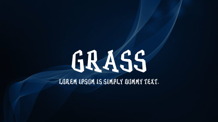 GRASS Font