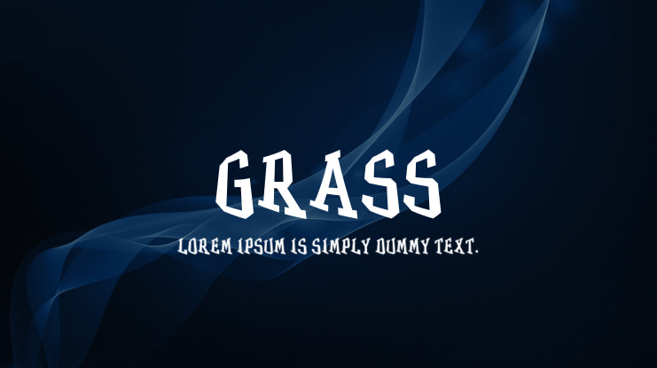 GRASS Font
