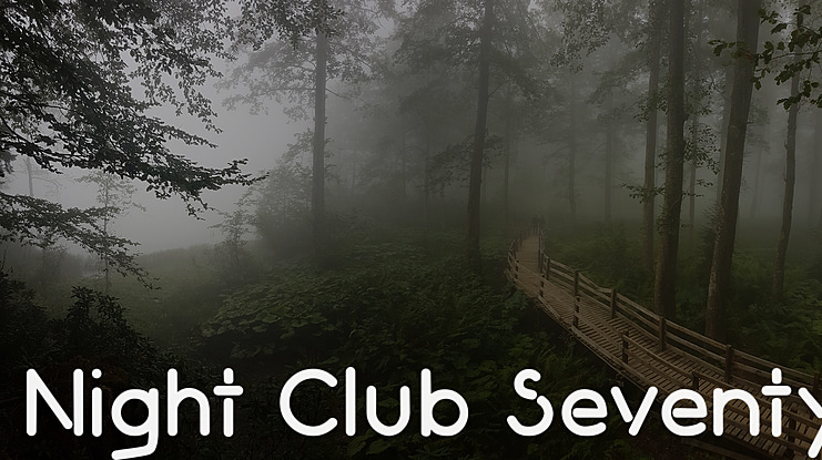 Night Club Seventy Font Family
