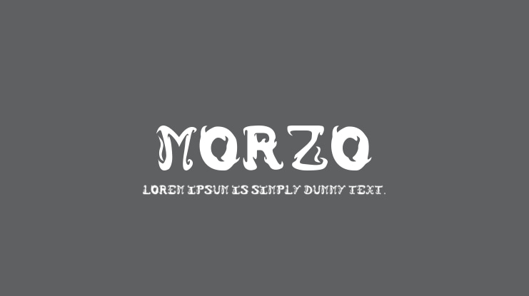 Morzo Font