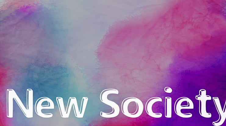 New Society Font