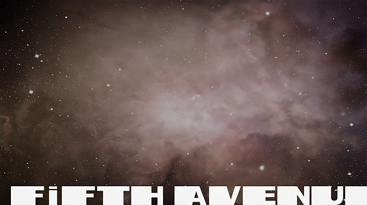 fifth avenue Font