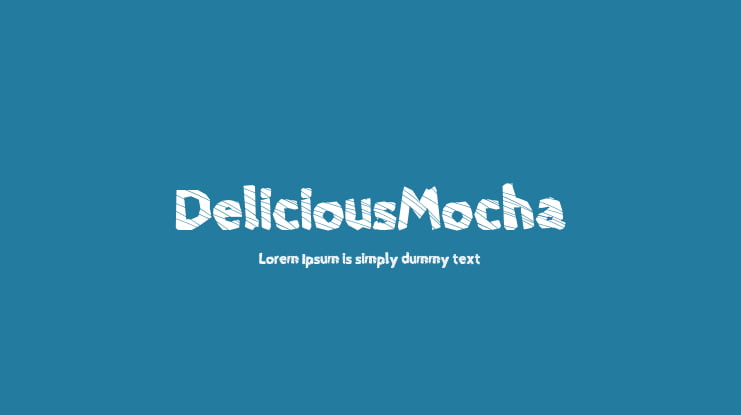 DeliciousMocha Font
