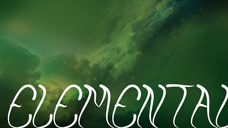 ELEMENTAL Font