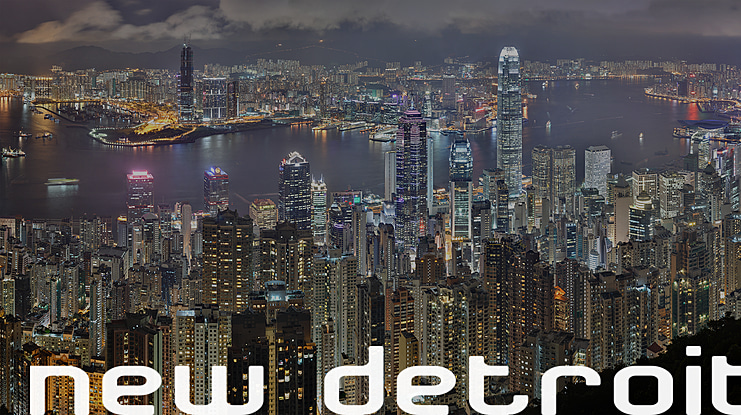 New Detroit Font