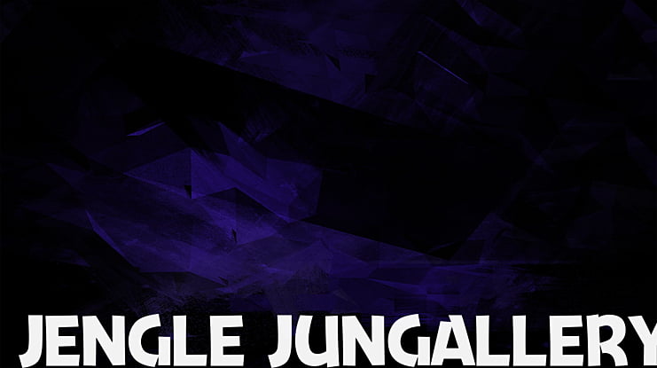 Jengle Jungallery Font