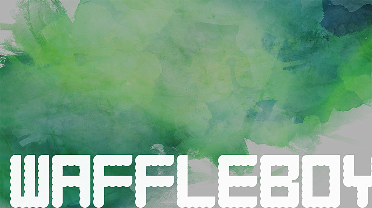 WAFFLEBOY Font