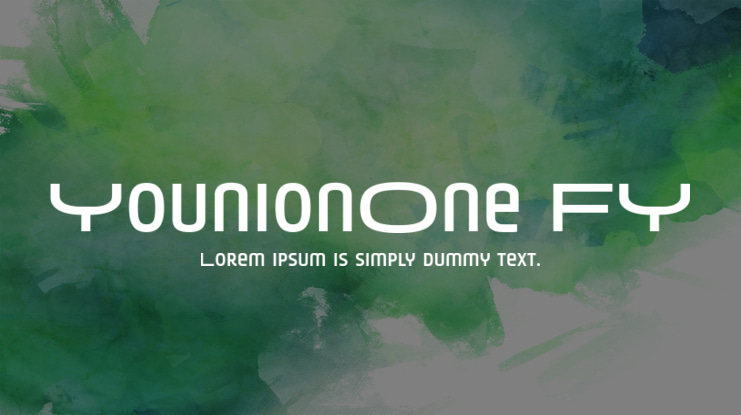 YounionOne FY Font