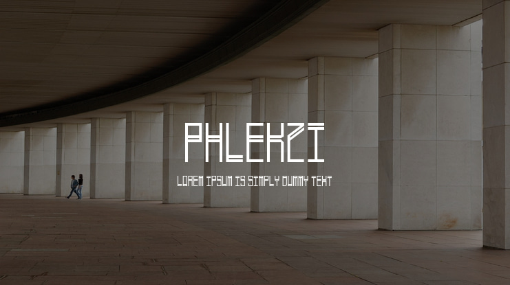Phlekzi Font