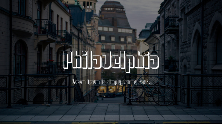 Philadelphia Font Family
