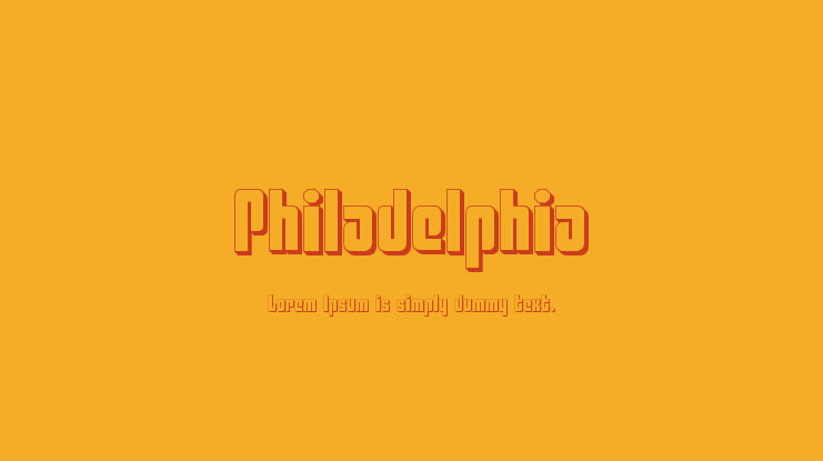 Philadelphia Font Family