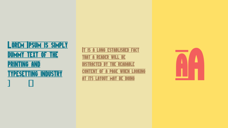 Tipo Capital1 St Font