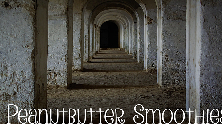 Peanutbutter Smoothies Font