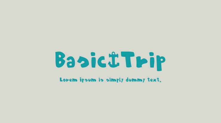 Basic-Trip Font