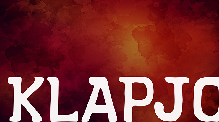 KLAPJO Font Family