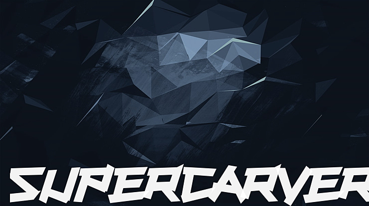 Supercarver Font
