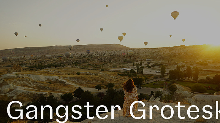 Gangster Grotesk Font Family