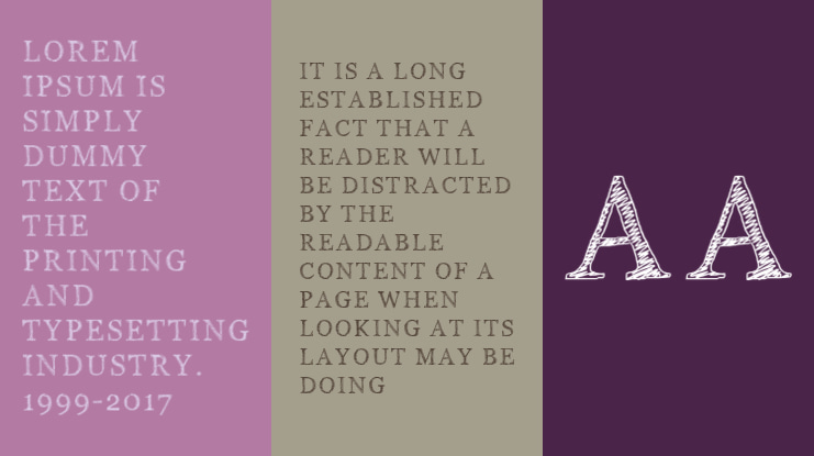 PWSerifScratch Font