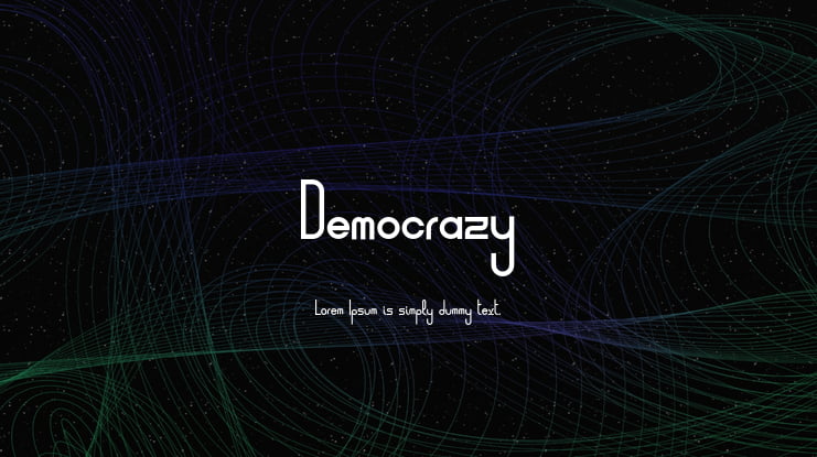 Democrazy Font