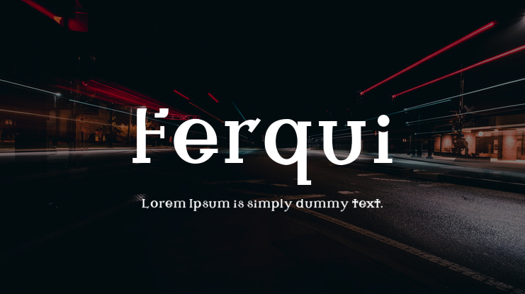 ferqui Font