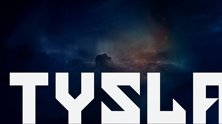 Tysla Font