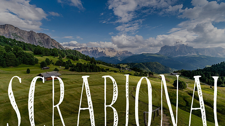 scrabionau Font