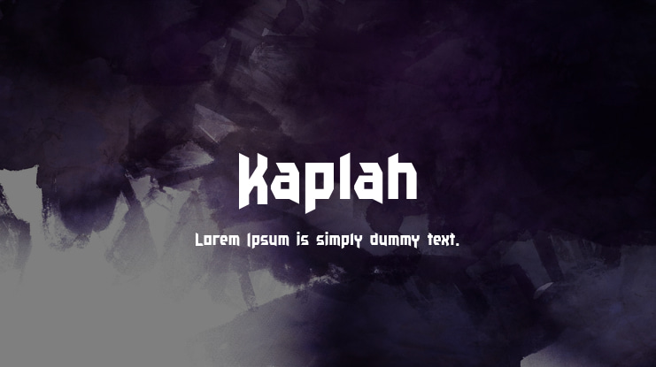 Kaplah Font Family