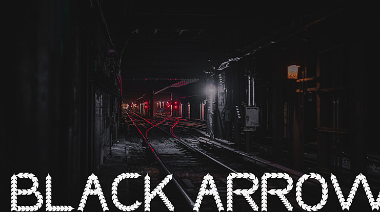BLACK ARROW Font