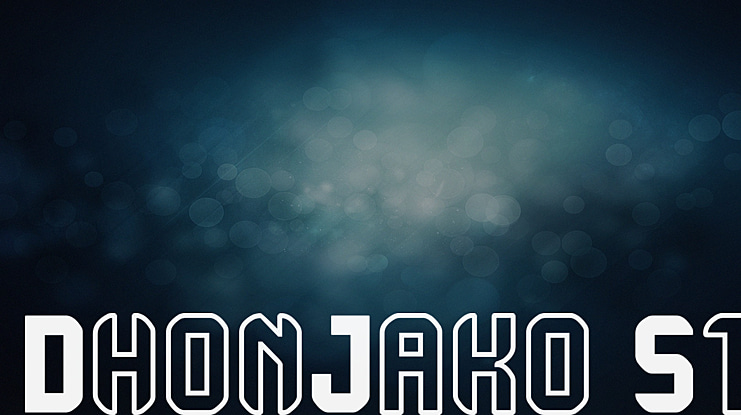 DhonJako St Font