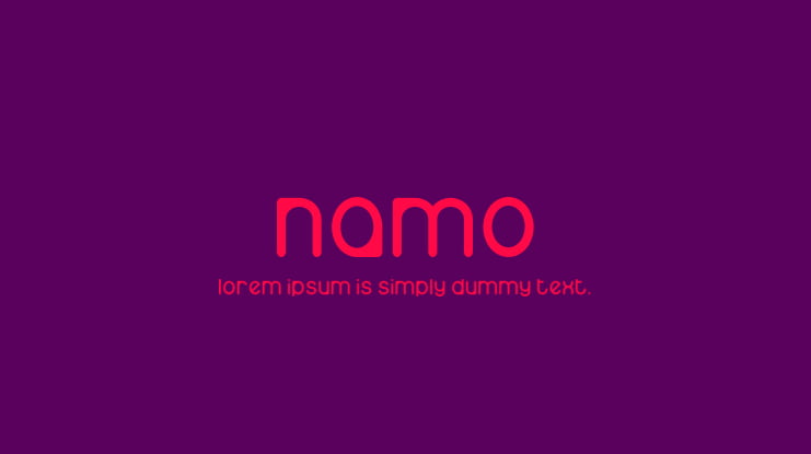 namo Font