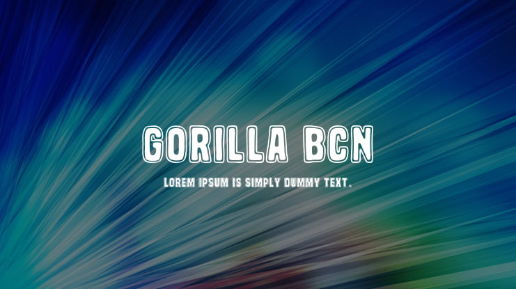 Gorilla BCN Font