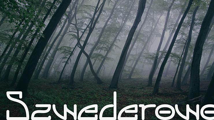 Szwederowo Font